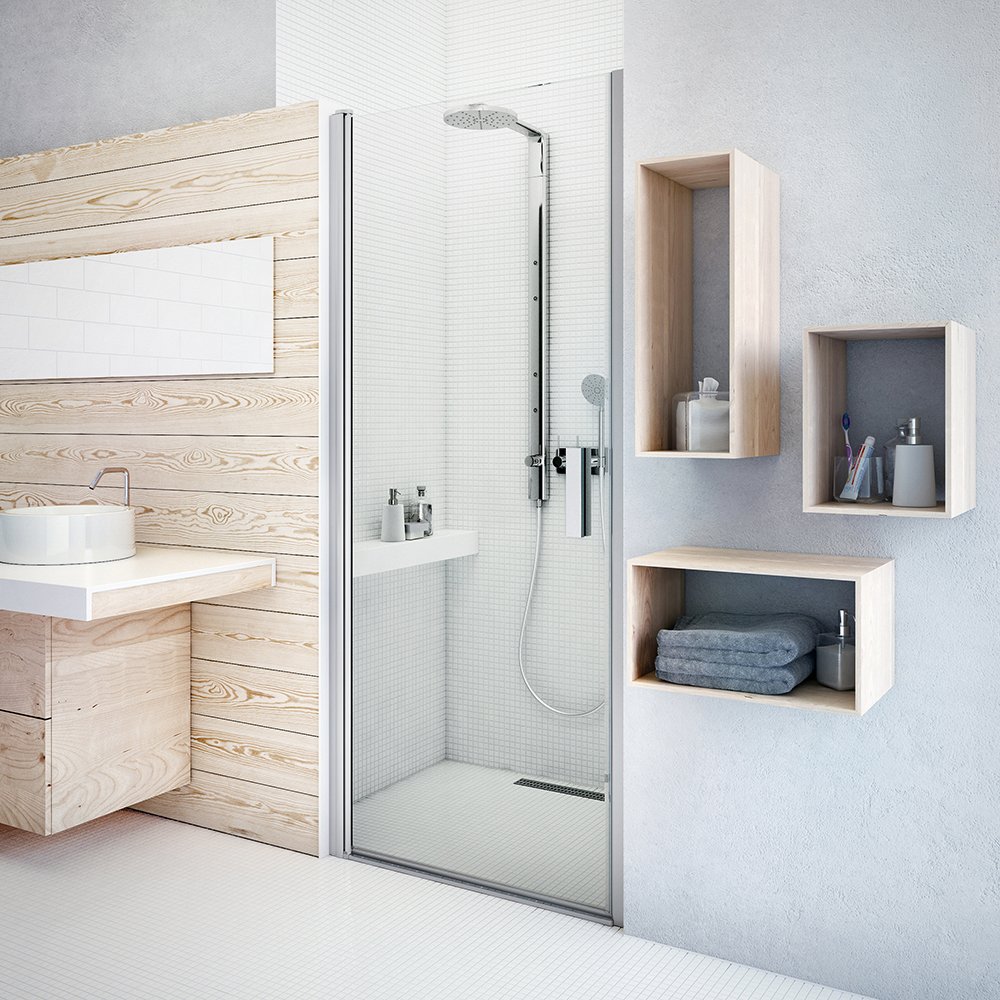 Sprchový kout v moderní koupelně
