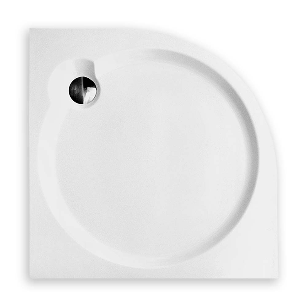 DREAM FLAT /800, Délka: 80 cm, Rádius: R550, Rozměr: 800 × 800, Šířka: 80 cm, Typ: DREAM FLAT 800, Výška (h): 60 mm, Způsob dodání: S