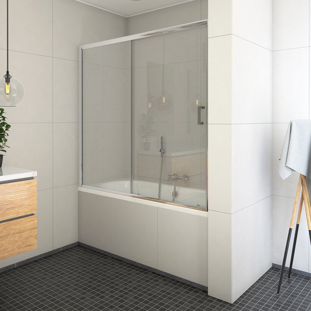 LLV2 /1200, Instalační rozměr (y): 1170-1205, Profil: Brillant, Typ: LLV2 /1200, Vstupní otvor (c): 485, Výplň: Transparent, Výška (h): 1500 mm, Způsob dodání: S