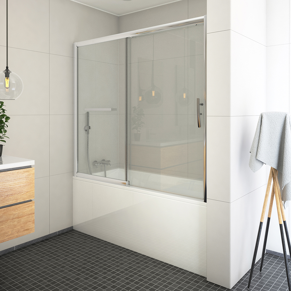 PXV2L /1600, Instalační rozměr (y): 1580–1630, Orientace: Levá, Profil: Brillant, Typ: PXV2L /1600, Vstupní otvor (c): 650, Výplň: Transparent