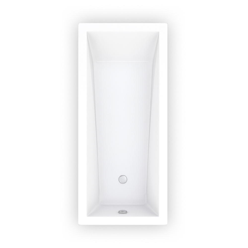 KUBIC NEO SLIM /150×70, Objem: 200 l, Rozměr: 1500 × 700, Typ: KUBIC NEO SLIM /150×70, Způsob dodání: S