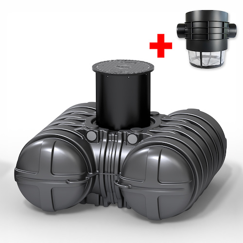 Nádrž Roth Twinbloc® 3 500 l s filtrem