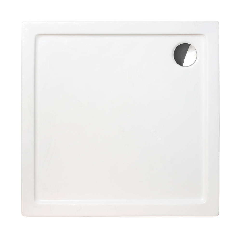 FLAT KVADRO/800x800, Rozměr: 800 × 800, Typ: FLAT KVADRO/800x800, Výška (h): 50 mm, Způsob dodání: S