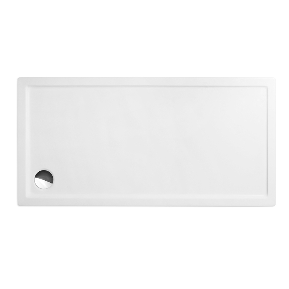 FLAT KVADRO/1600x750, Rozměr: 1600 × 750, Typ: FLAT KVADRO/1600x750, Výška (h): 60 mm, Způsob dodání: S
